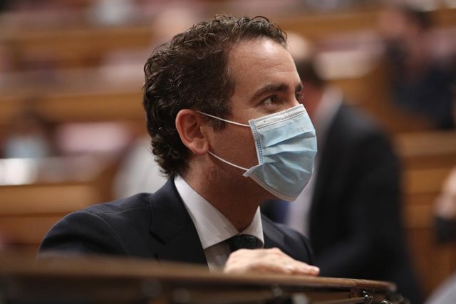 El portaveu parlamentari del PP, Teodoro García Egea, al Congrés dels Diputats. Madrid, (Espanya), 30 de setembre del 2020.