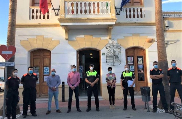 Los Gallardos recibe de la Diputación un refuerzo de Protección Civil