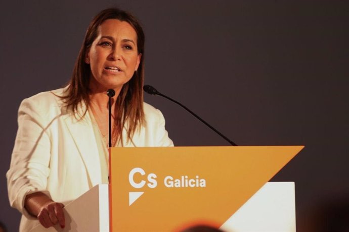 A coordinadora de Cidadáns Galicia, Beatriz Piñeiro