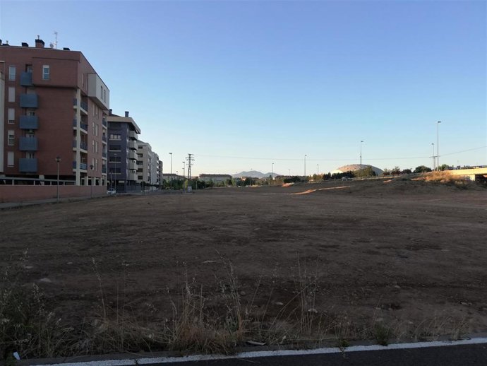 Parcela del Parque Juan Gispert en Logroño