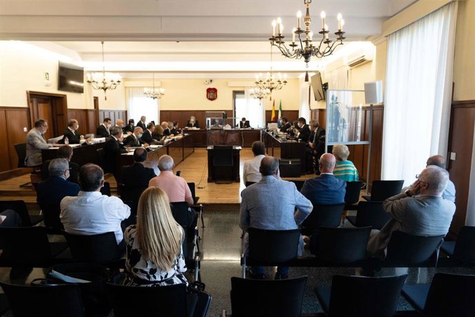 Imagen de archivo de una de las sesiones del jucio de Acyco