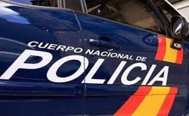 Cotxe de la Policia Nacional.