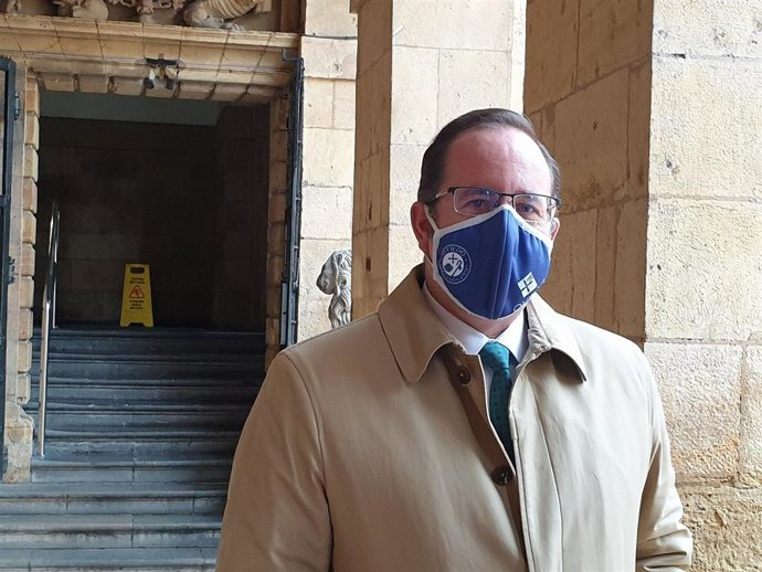 El concejal de Interior del Ayuntamiento de Oviedo, Mario Arias