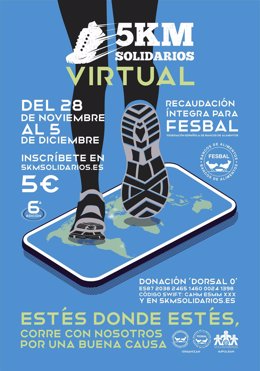 La edición virtual de los 5KM Solidarios se traslada de las calles de A Coruña al entorno más cercano por la COVID-19