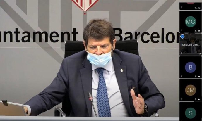 El teniente de alcalde de Seguridad del Ayuntamiento de Barcelona, Albert Batlle.