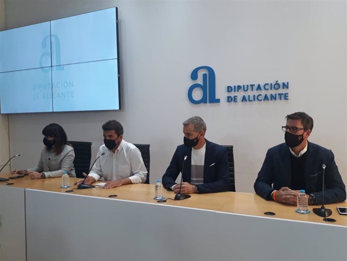 Rueda de Prensa de Carlos Mazón y Toni Cantó en la Diputación de Alicante