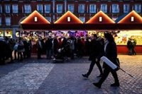 El mercadillo de Navidad en la Plaza Mayor se reducirá este año a la mitad y Ayuntamiento bonificará sus tasas