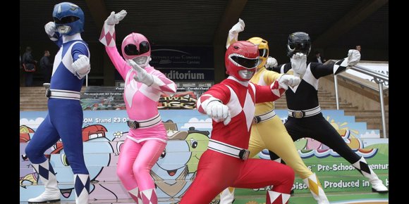 1. Los Power Rangers vuelven a la carga con nuevas series y películas