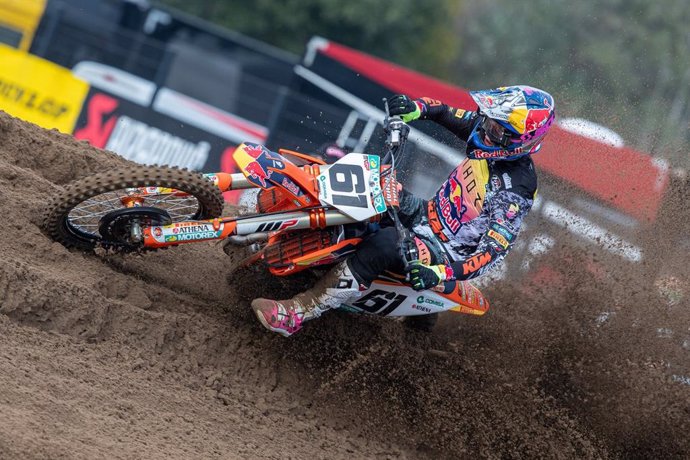 Motocross.- El español Jorge Prado logra el GP de Limburg en lucha por el Mundia