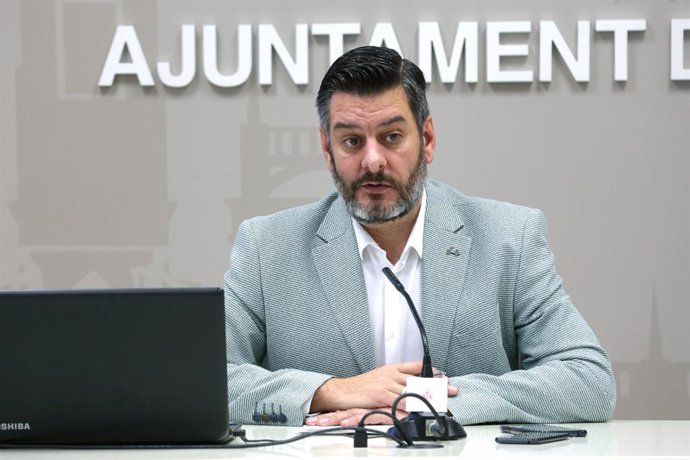 El concejal de Comercio y Cultura Festiva en Valncia, Carlos Galiana. 