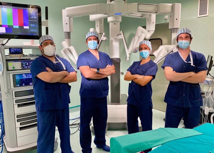 Cirugía Torácica de Quirónsalud Madrid alcanza las 200 cirugías con el robot quirúrgico Da Vinci.