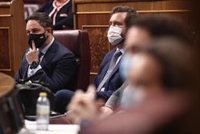 Abascal: Vox mantendrá el apoyo al Gobierno andaluz pese a la "equidistancia" y "ataques" de Casado