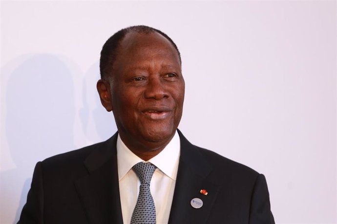 El presidente de Costa de Marfil, Alassane Ouattara