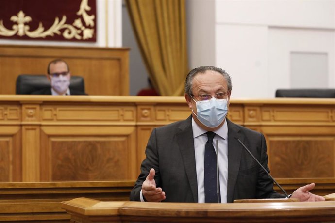 El consejero de Hacienda y Administraciones Públicas, Juan Alfonso Ruiz Molina