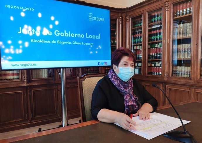 La alcaldesa de Segovia, Clara Luquero (Ayto).
