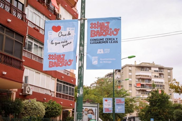 Campaña de incentivos del Ayuntamiento de Málaga en Cruz del Humilladero