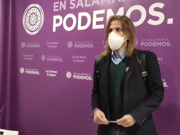 El secretario general de Podemos, Pablo Fernández, en una imagen de archivo.