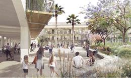 Projecció de com seria la Model després de la transformació. (vertical)