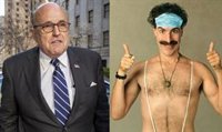 Rudy Giuliani explica su embarazosa escena presuntamente sexual en Borat 2: "Estaba metiéndome la camiseta"