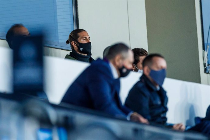 Fútbol.- Sergio Ramos entrena aparte del grupo a dos días de visitar el Camp Nou