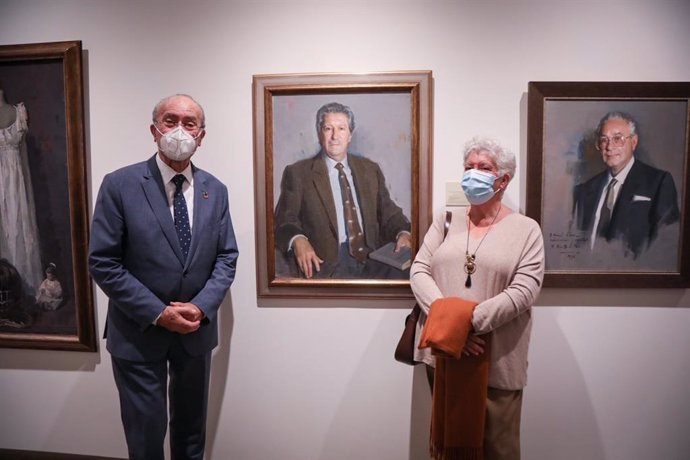 El Ayuntamiento De Málaga Informa: El Museo Revello De Toro Incorpora A Su Colección Permanente El Retrato De Manuel Alcántara