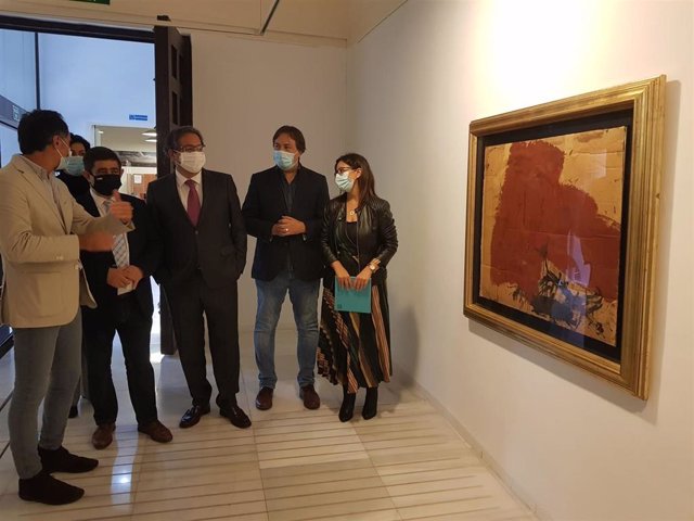 Inauguración de la muestra con obras obras de la colección Bassat.