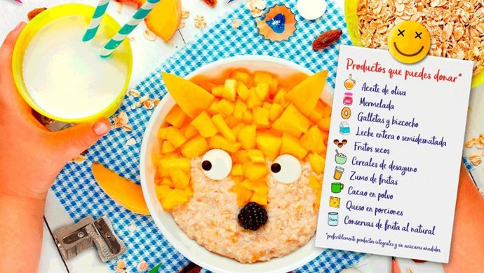 IMágen de la campaña 'Desayunos y Meriendas Con Corazón'