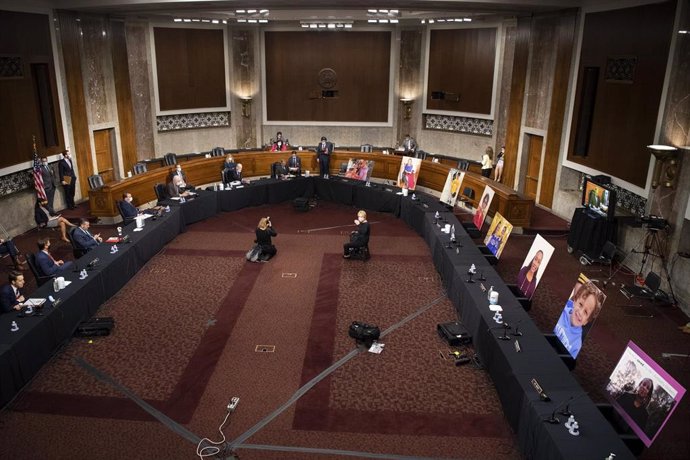 La Comisión de Justicia del Senado vota la candidatura de la jueza Amy Coney Barrett al Tribunal Supremo