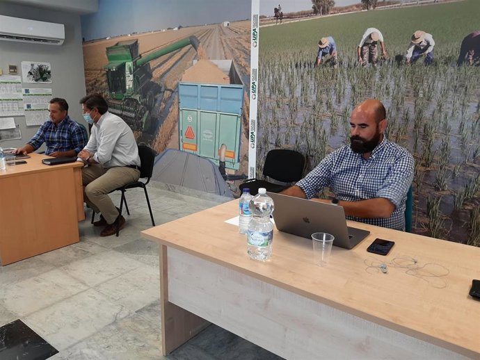 Reunión de UPA en el GDC del sector arrocero en Bruselas