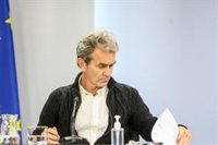 Simón asegura que "no hay un riesgo de colapso hospitalario" de forma inminente