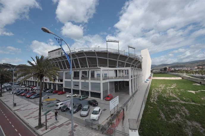 Estadio de La Rosaleda en Málaga