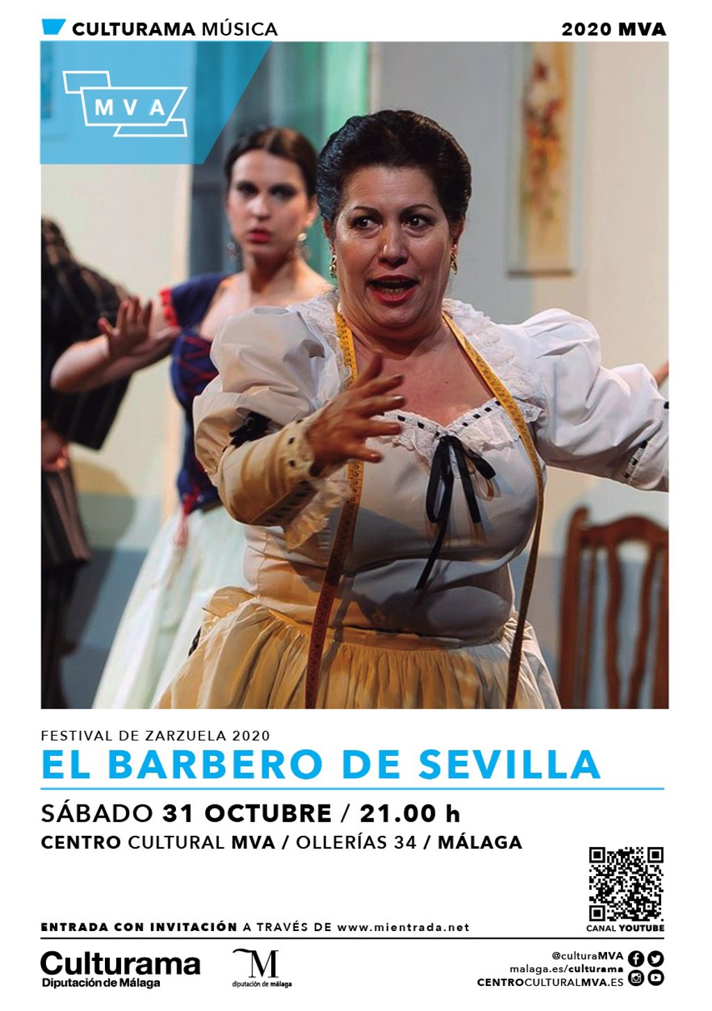 La Diputación de Málaga celebra el Festival de Zarzuela en el MVA con 'El barbero de Sevilla' y 'La canción del olvido' 3 La Diputación de Málaga celebra el Festival de Zarzuela en el MVA con 'El barbero de Sevilla' y 'La canción del olvido' 3