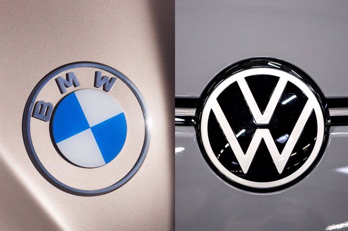 Logos de BMW y Volkswagen.