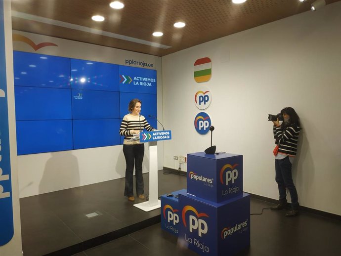 La portavoz del PP en el Congreso, Cuca Gamarra