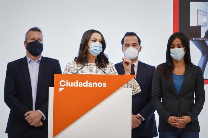 Rueda de prensa de Inés Arrimadas