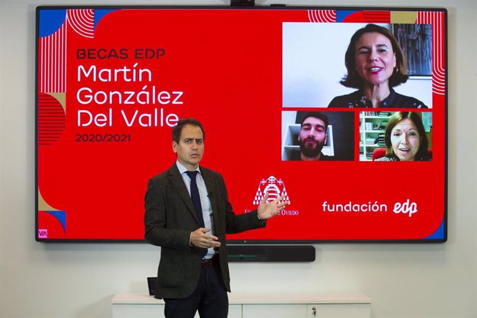 Juan Peón presenta el programa de Becas Martín González del Valle de formación de EDP.
