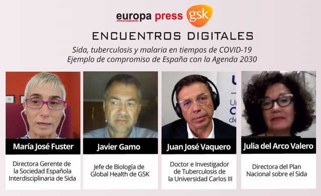 Encuentro Digital Sida, Tuberculosis y Malaria en tiempos de COVID-19, organizado por Europa Press en colaboración con GSK