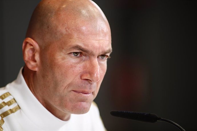 L'entrenador del Reial Madrid, Zinedine Zidane