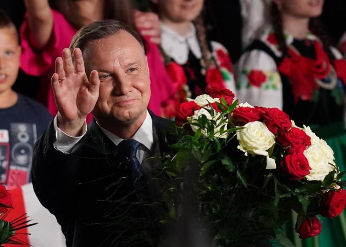 El presidente polaco, Andrzej Duda