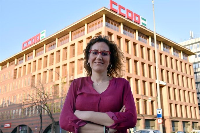 La secretaria general de CCOO de Andalucía, Nuria López.