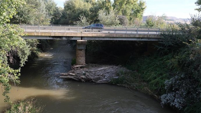 Cs Épila pide al equipo de gobierno que promueva la limpieza del cauce del río Jalón a su paso por el puente viejo.