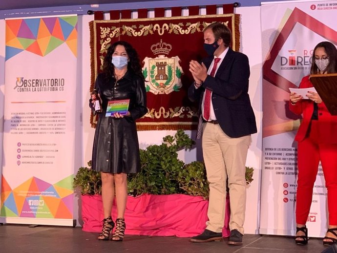 Rocío Ruiz recoge mención especial en los Premios Roja Directa Diversidad por sus políticas a favor del colectivo Lgtbi