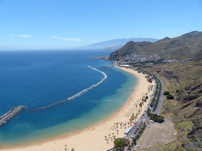 Playa de las Teresitas, Tenerife. Canarias.