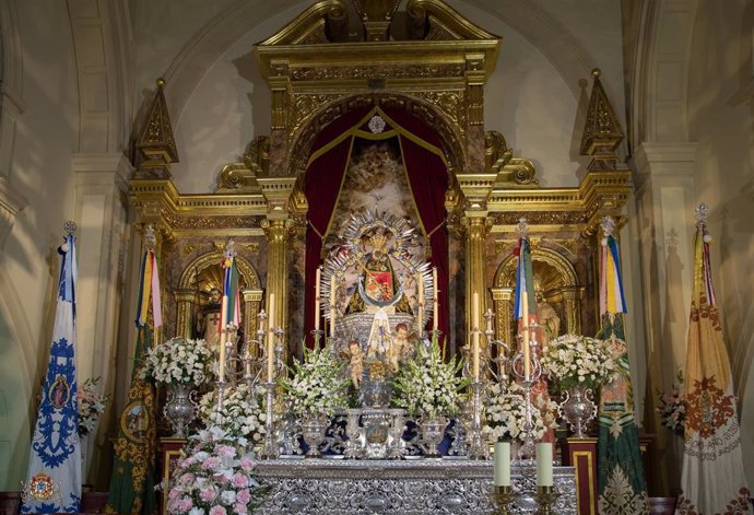 Santuario de la Virgen de la Cabeza en agosto de 2020