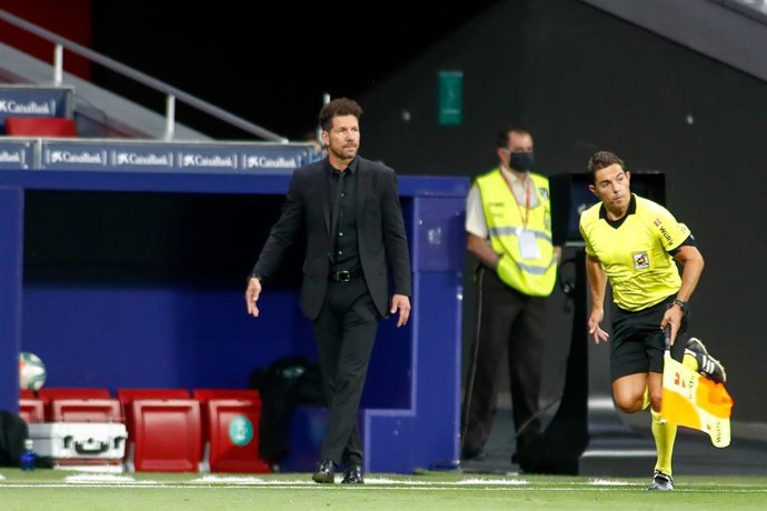 Diego Simeone en el Metropolitano