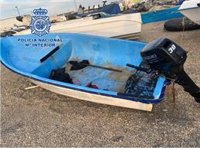 Prisión provisional para los patrones de una patera que arribó a la playa de Mojácar (Almería) con migrantes