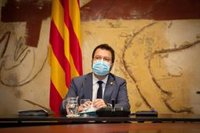 Pere Aragonès diu que tot està "a punt" per decretar el toc de queda després de l'alarma
