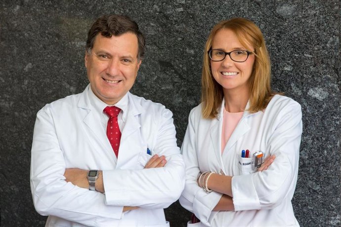 Ignacio Melero y María E. Rodríguez, especialistas del Cima y de la Clínica Universidad de Navarra