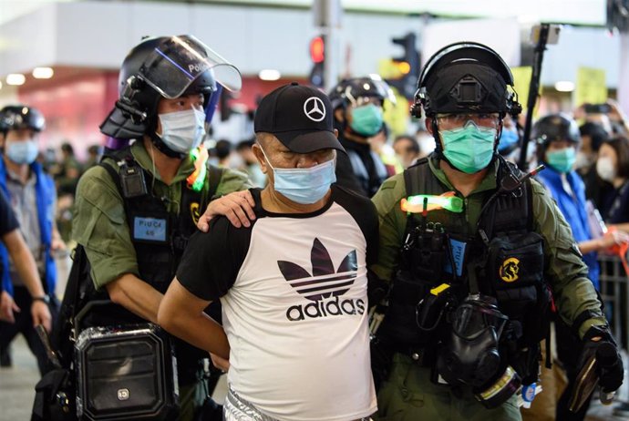 Protestas contra el Gobierno chino en Hong Kong