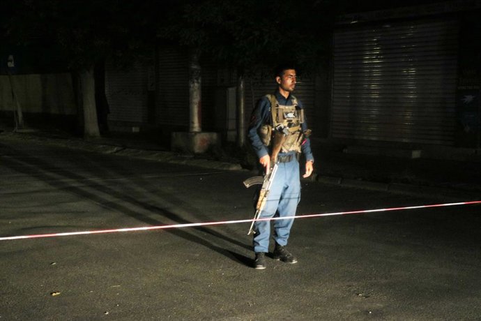 Un membre de les forces de seguretat de l'Afganistan 